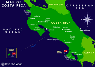 Map of Costa Rica (click to enlarge in a new window)