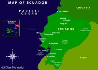 Map of Ecuador (click to enlarge in a new window)
