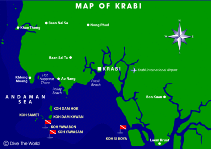 Map of Krabi (click to enlarge in a new window)